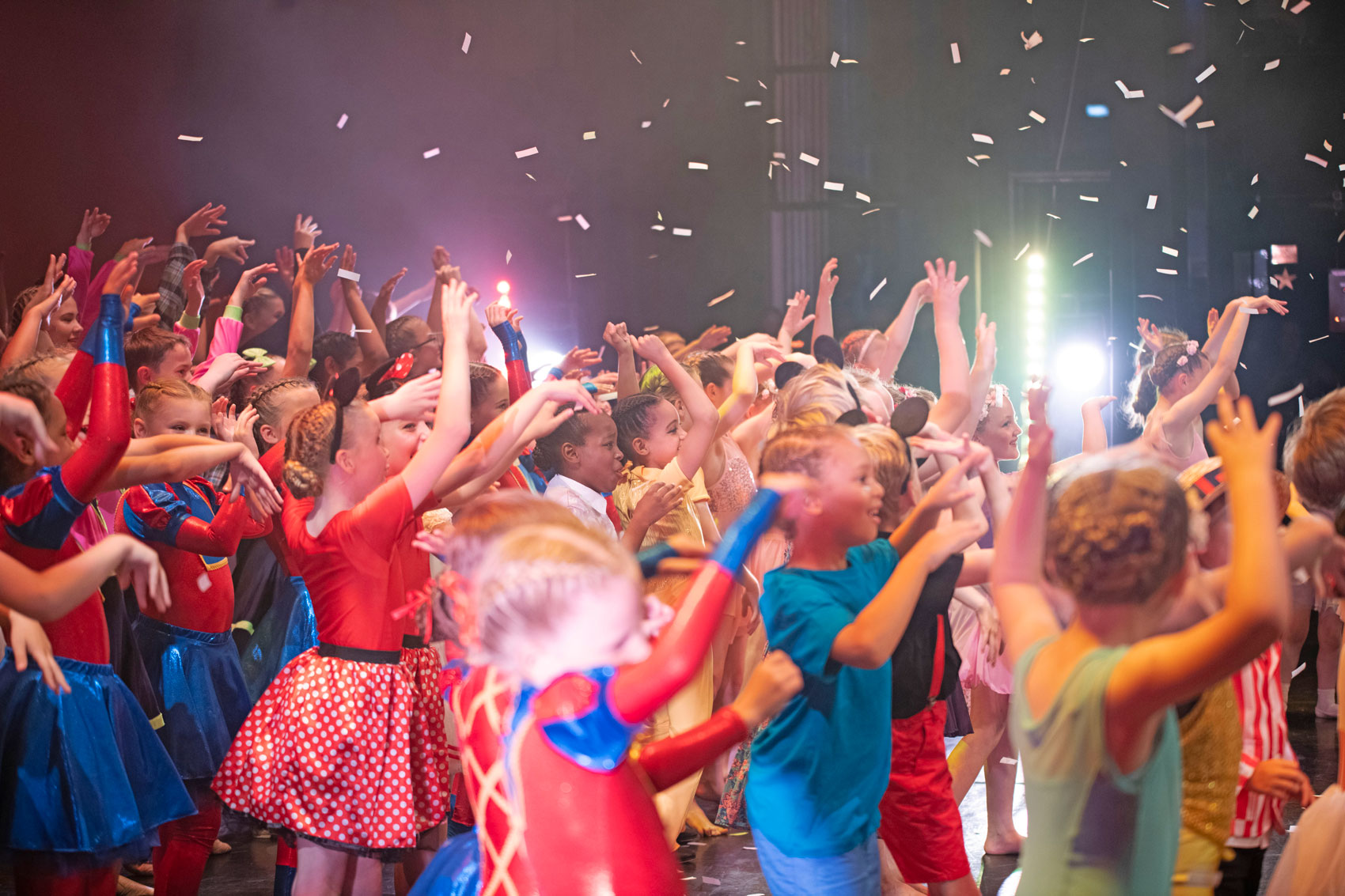 A dance class in progress at Kilburn School of Dance, Wellingborough