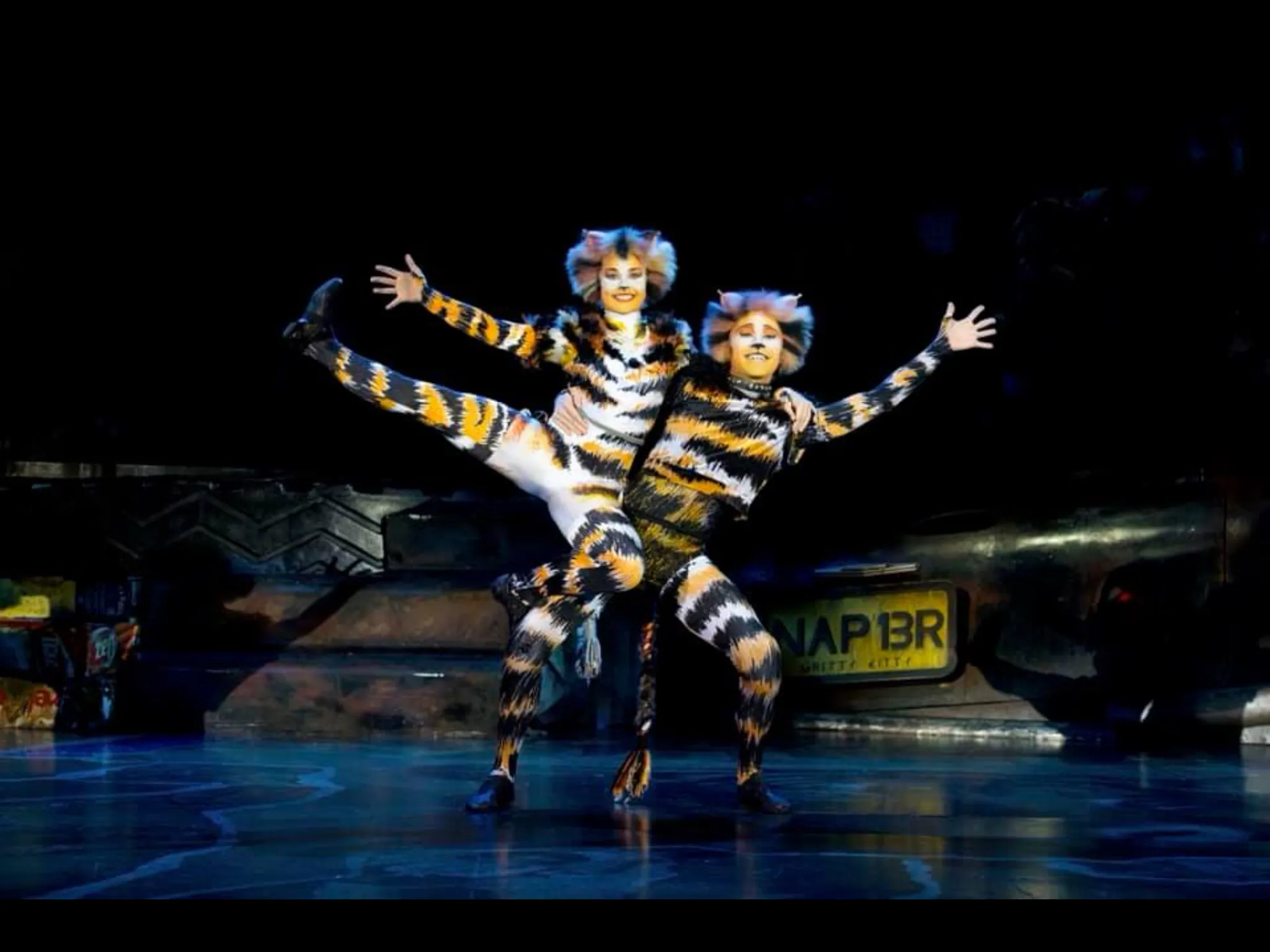 Kilburn School of Dance alumni performing in Cats